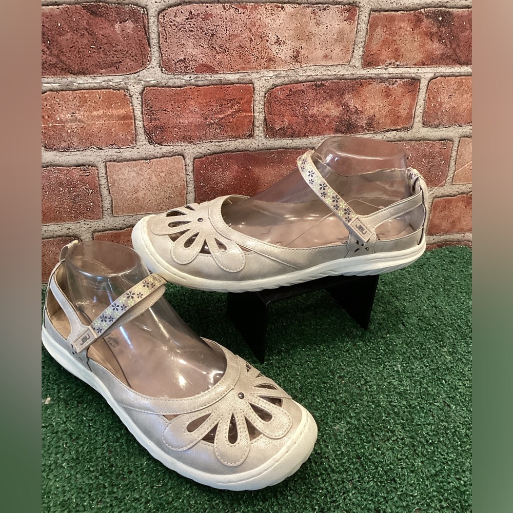 JBU by Jambu Wildflower Encore Womens Mary Jane Flats Size 8.5 W
